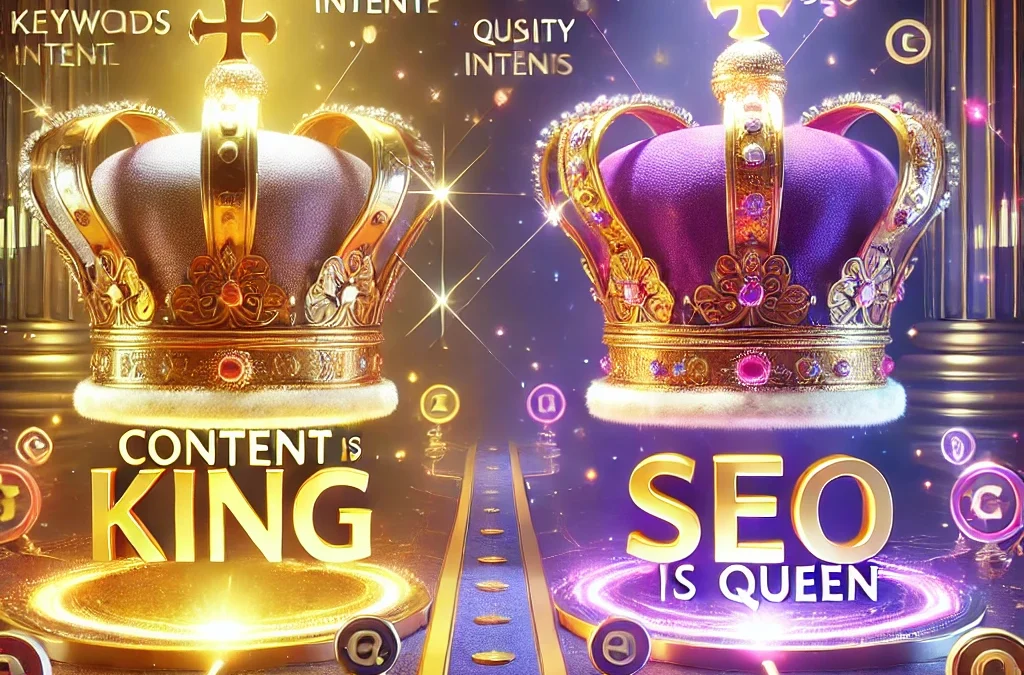 Content is King, but SEO is Queen: How to Make Them Work Together